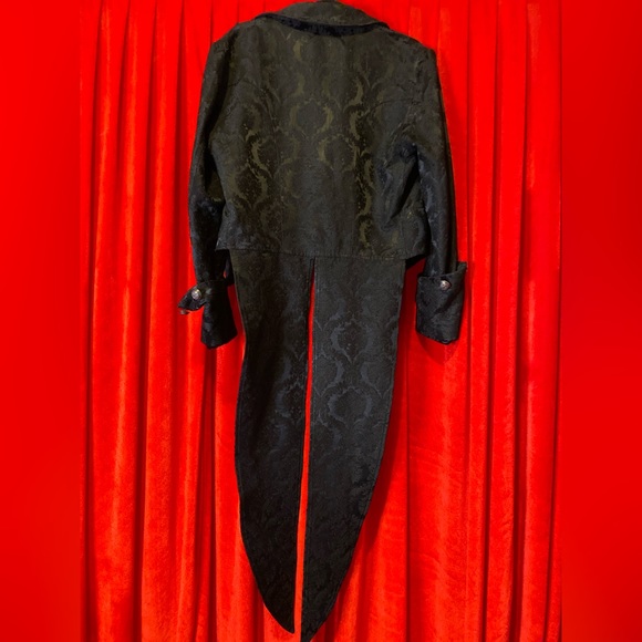 Custom Shrine of Hollywood steampunk jacket with tails. - Picture 5 of 9